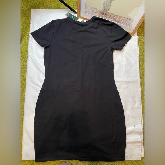 NWT Wild Fable size XL black midi dress - Picture 3 of 8